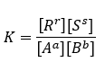 Equilibrium constant