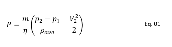 centrifugal fan power calculation