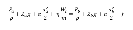 Bernoulli's equation 